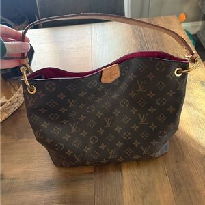 Louis Vuitton Dark Brown Monogram Shoulder Bag